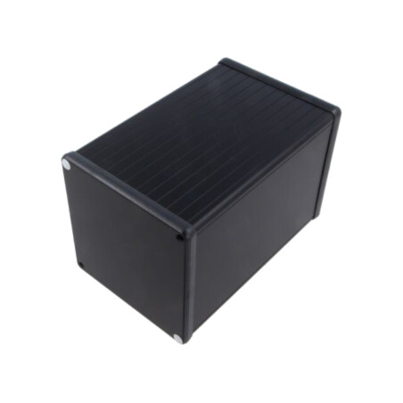 Carcasă: cu panou; 1455; X: 104,5mm; Y: 160mm; Z: 104,5mm; aluminiu