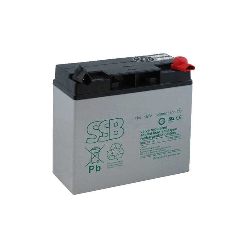 Acumul: plumb-acid; 12V; 18Ah; AGM; nu necesită întreţinere; 5kg