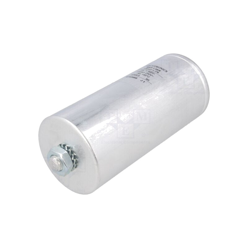 Condensator: cu polipropilenă; 100uF; Term: şuruburi M10; ESR: 4mΩ