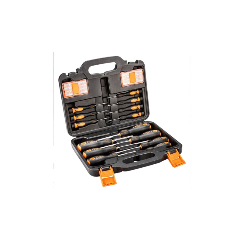 Kit: şurubelniţe; Phillips,Pozidriv®,plată,Torx®; PH00; 30buc.