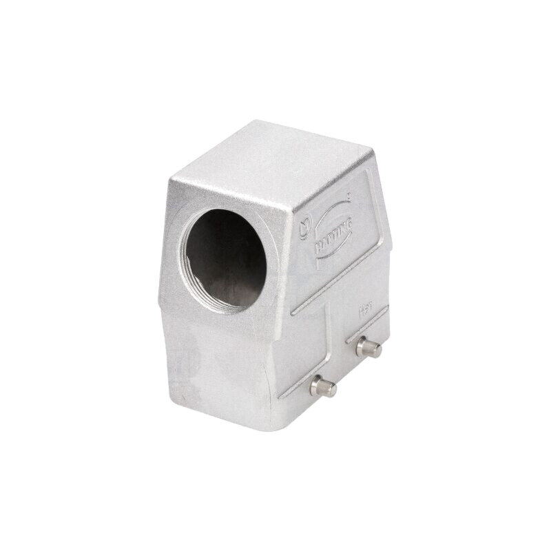 Enclosure for connectors: HDC; size 10B; for cable; IP65; high