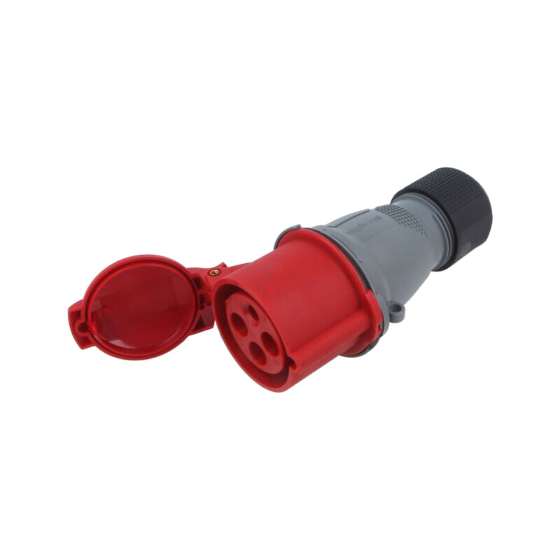 Conector: alimentare AC trifazate; IP&S; 32A; 440V; mufă; mamă