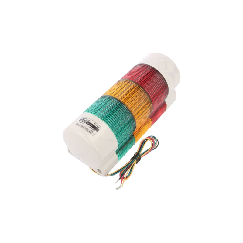 Coloană de semnalizare; roşu/ambră/verde; LED; 24VDC; IP54; QWT