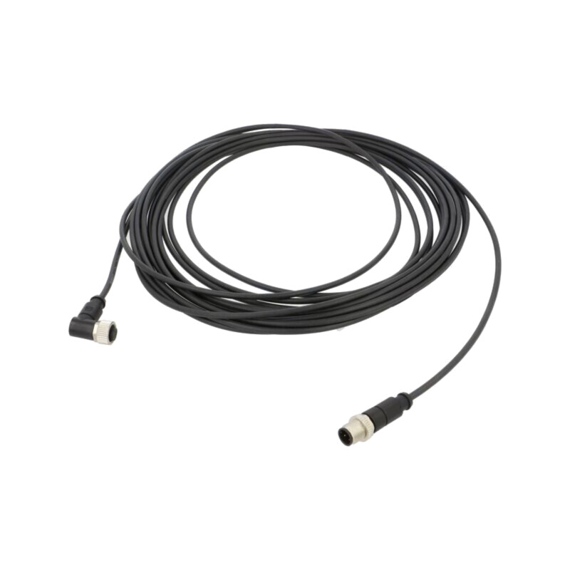 Cablu: pentru senzori/automatizări; PIN: 4; mufă; PUR; 10m