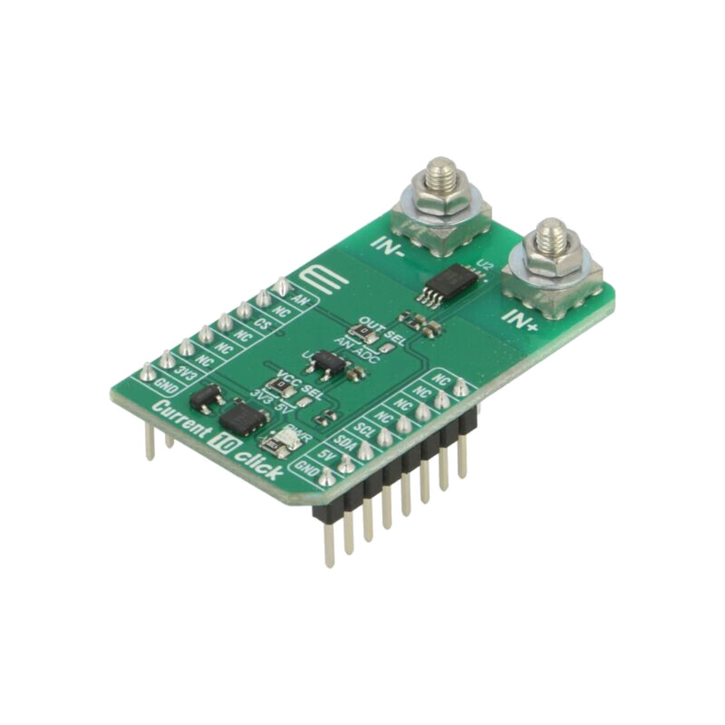 Click board; placă prototip; Comp: CT455; ampermetru; 3,3VDC,5VDC
