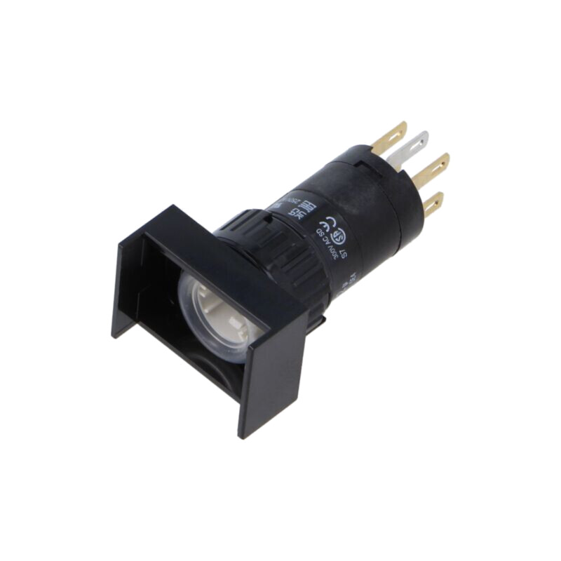 Comutator: corp; 16mm; Poz.i stab: 2; NC + NO; 51; Poz: 2; Ø16,2mm