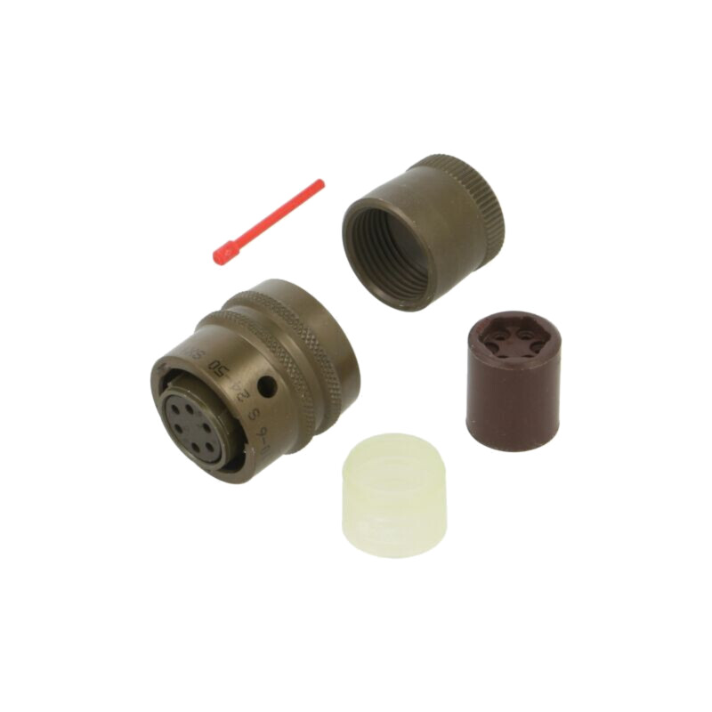 Conector: circular; mufă; mamă; PT/451; 7,5A; 600V; PIN: 6; drept