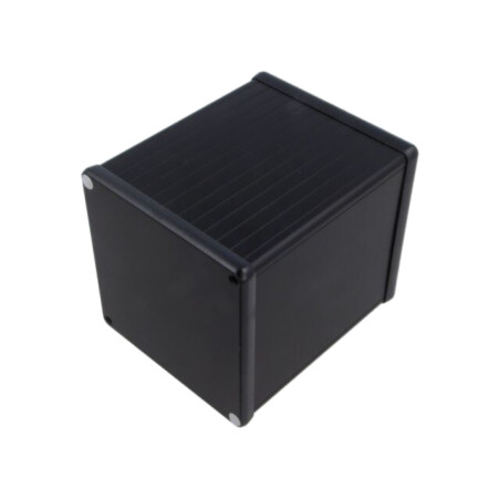 Carcasă: cu panou; 1455; X: 104,5mm; Y: 120mm; Z: 104,5mm; aluminiu