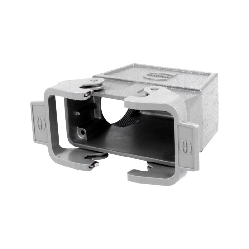 Enclosure for connectors: HDC; size 16B; for cable; Han® B; IP65