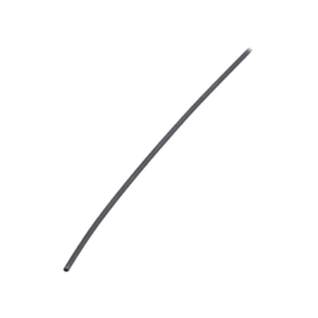 Manşon termocontractabil; 2: 1; 1,6mm; L: 1,2m; neagră; poliolefină