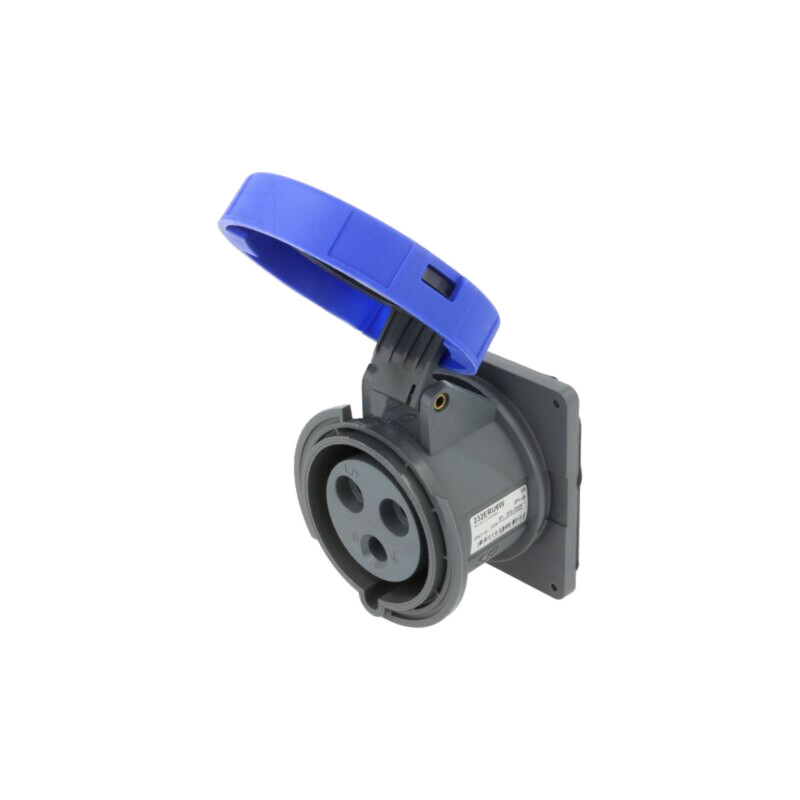Conector: alimentare AC trifazate; IP&S; 250VAC; soclu; mamă; IP67