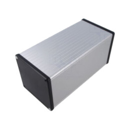 Carcasă: cu panou; 1455; X: 104,5mm; Y: 220mm; Z: 104,5mm; aluminiu
