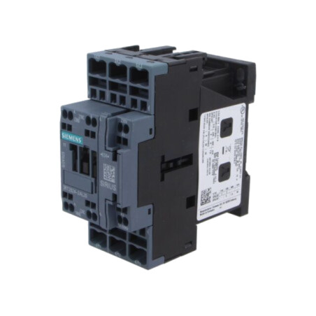 Contactor: 3-polar; NO x3; Contacte auxiliare: NO + NC; 230VAC