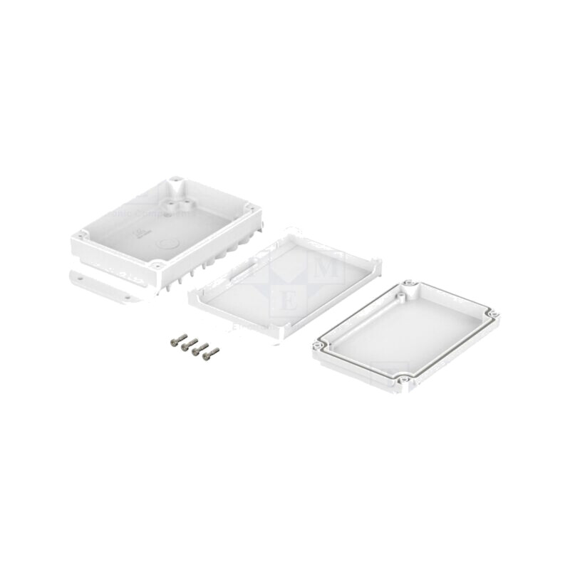 Carcasă: desktop; BoVersa; X: 88mm; Y: 162mm; Z: 45mm; albe; IP66,IP68