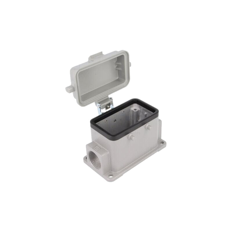 Enclosure for connectors: HDC; size 10B; Han® B; IP65; with cover
