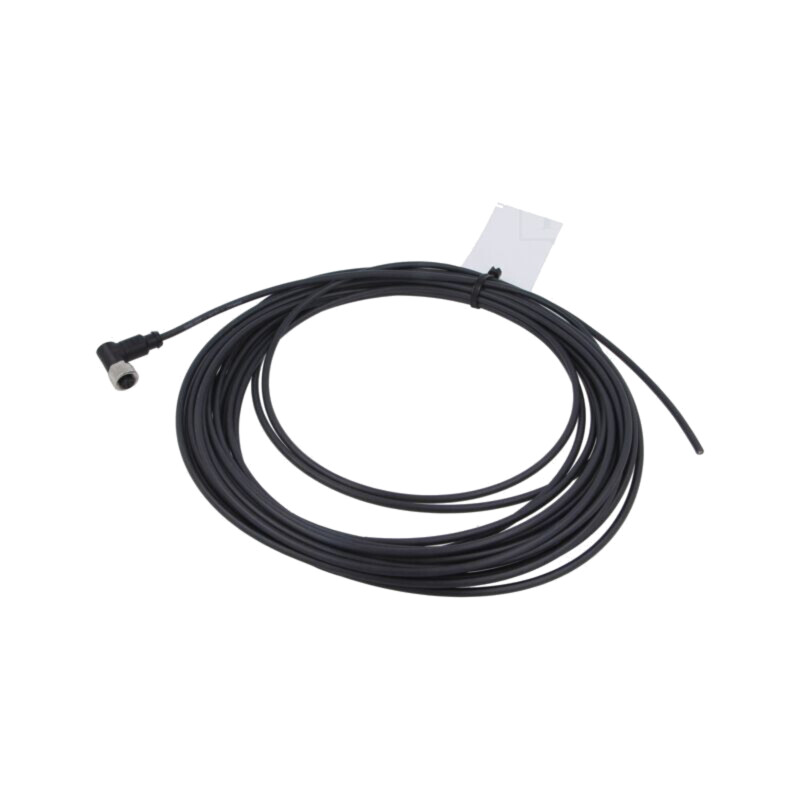 Conector: M12; mufă; mamă; PIN: 4; în unghi; cabluri; 12,5m