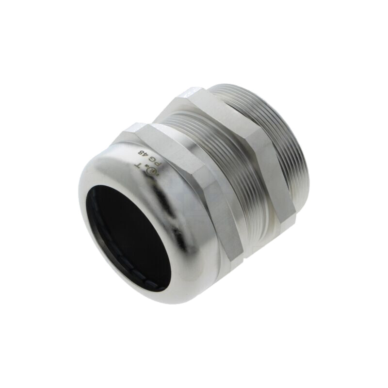 Garnitură de etanşare; PG48; IP68; alamă; Acoperire corp: nichel