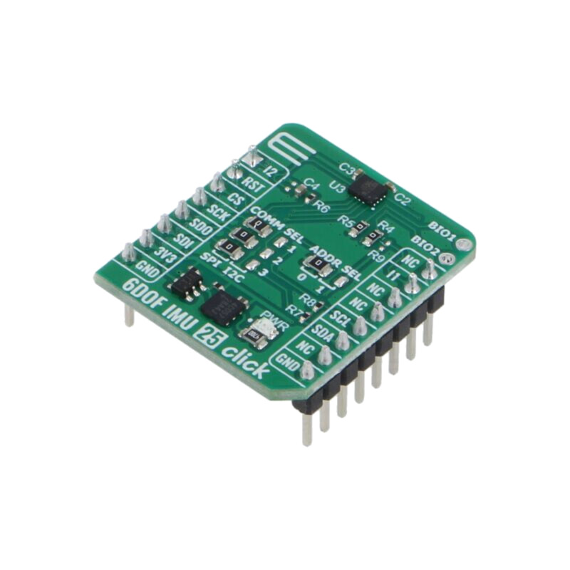 Click board; placă prototip; Comp: ST1VAFE6AXTR; 3,3VDC