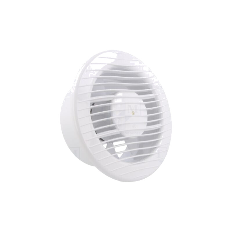 Ventilator: AC; axial; 230VAC; Ø148mm; 280m3/h; 47dBA; bilă; IPX4