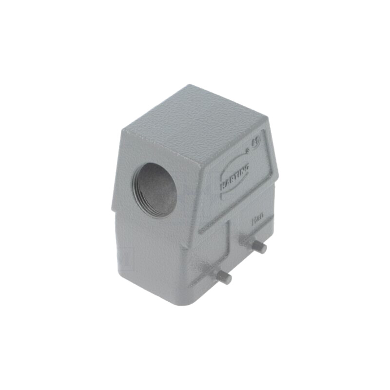 Enclosure for connectors: HDC; size 10B; for cable; Han® B; high
