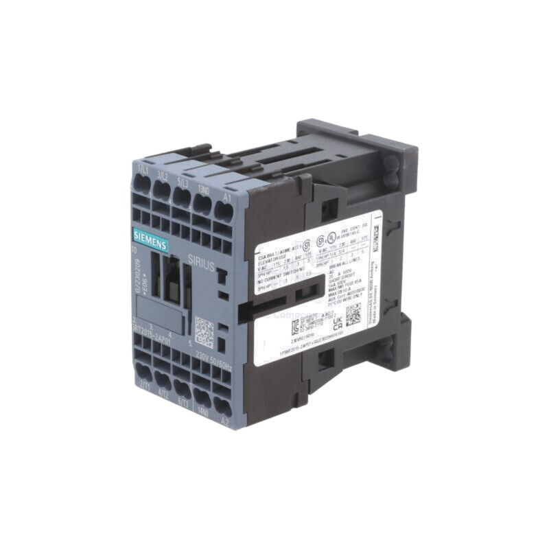 Contactor: 3-polar; NO x3; Contacte auxiliare: NO; 230VAC; 7A; 690V