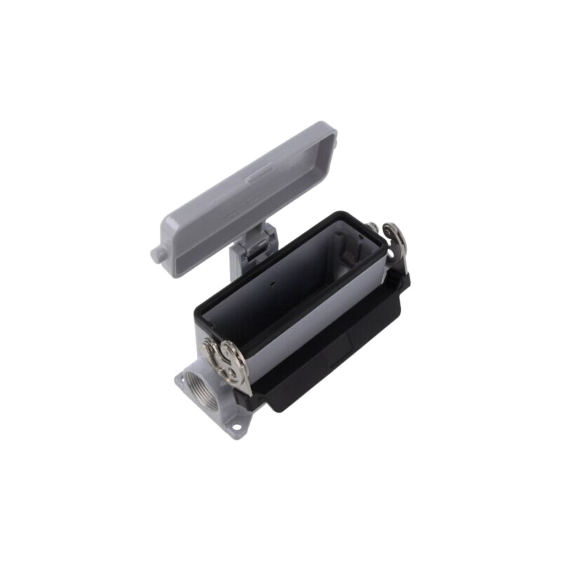 Enclosure for connectors: HDC; size 104.27; with latch; PG21