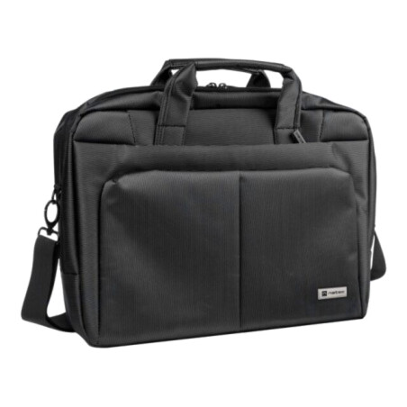 Laptop bag; black; polyester; Usable dim: 365x40x245mm; 14.1"