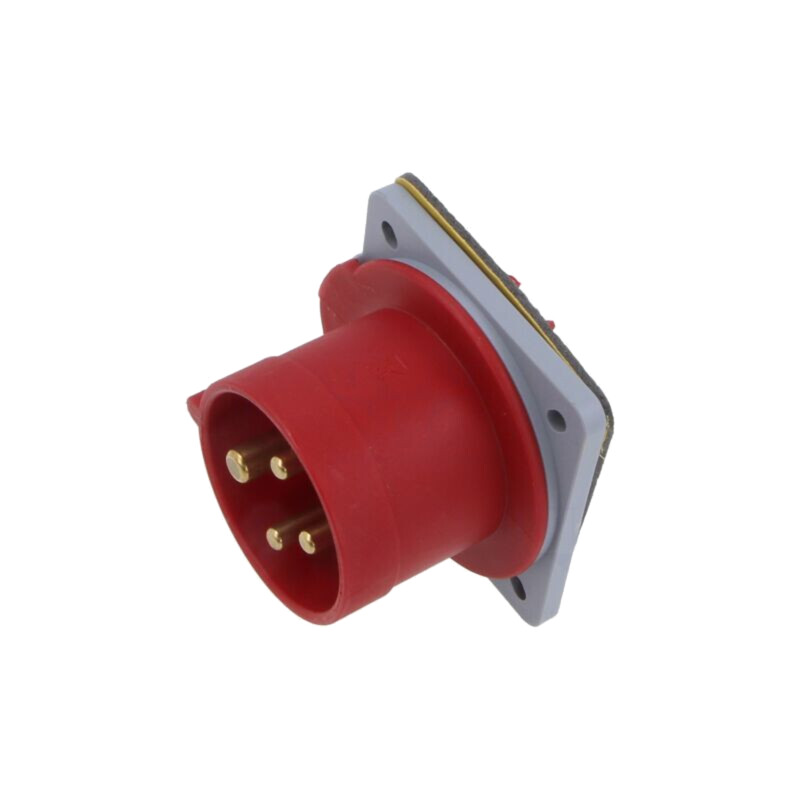 Conector: alimentare AC trifazate; IP&S; 16A; 415V; 415VAC; soclu