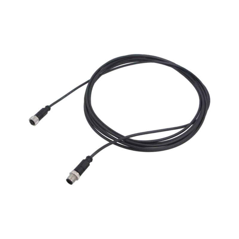 Cablu: pentru senzori/automatizări; PIN: 4; mufă; PUR; 5m
