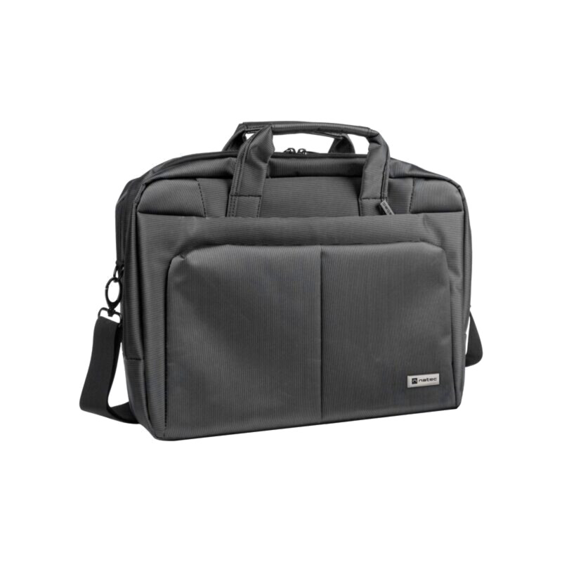 Laptop bag; graphite; polyester; Usable dim: 395x45x275mm; 15.6"