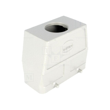 Enclosure for connectors: HDC; size 16B; for cable; Han; IP65