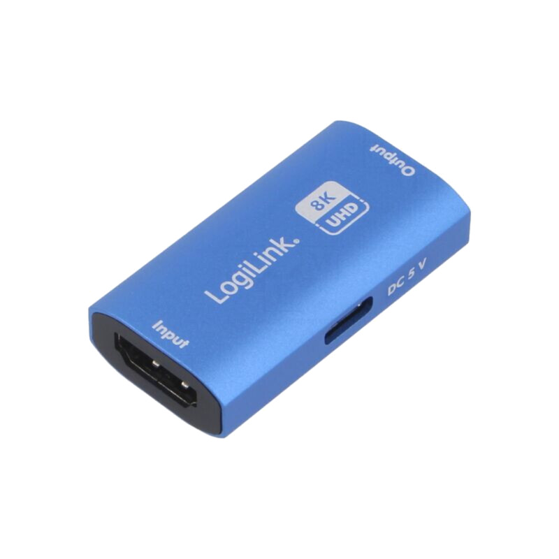 Cablu; HDMI soclu x2,USB C mufă; HDMI 2.1; albastră; aluminiu