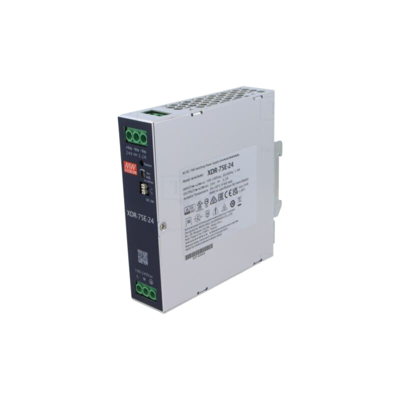 Alimentator: pulsatoriu; pentru şină DIN; 75W; 24VDC; 0÷3,2A; 90%