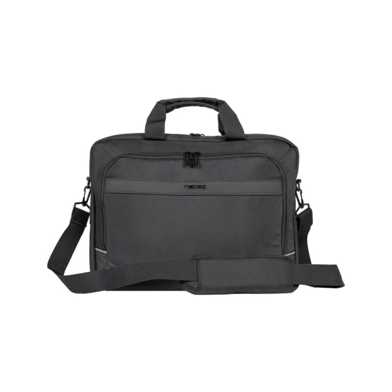 Laptop bag; black; poliester 1680D; Usable dim: 270x40x370mm