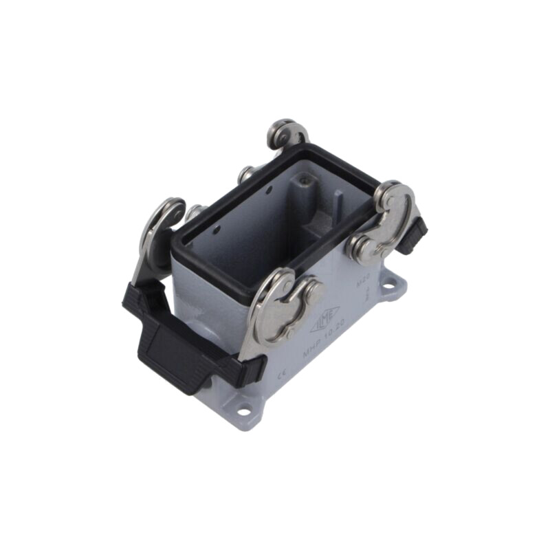 Enclosure for connectors: HDC; size 57.27; with double latch