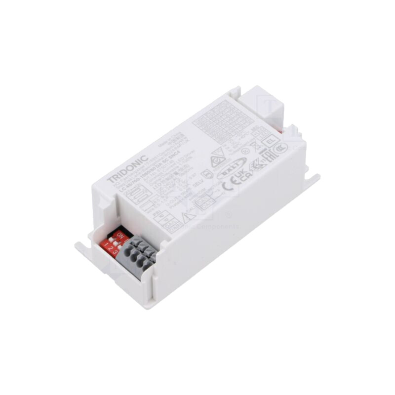 Alimentator: pulsatoriu; LED; 45W; 15÷50VDC; 700÷1050mA; IP20; LC