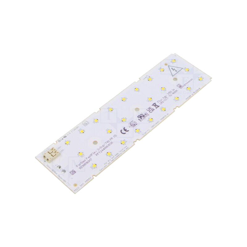 Baretă LED; W: 49,5mm; L: 172,2mm; Nr.diode: 24; CRImin: 70; 4000K