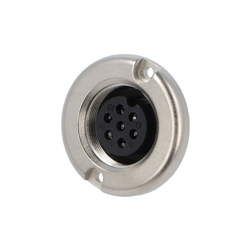 Conector: M25; soclu; mamă; Placare: argintat; 250V; 5A; 691; IP40