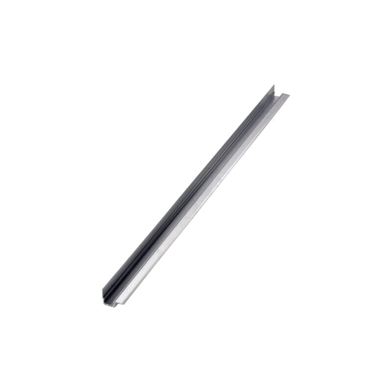 Profi pt.module LED; natural; L: 2m; KOZUS-CR; aluminiu; încastrat