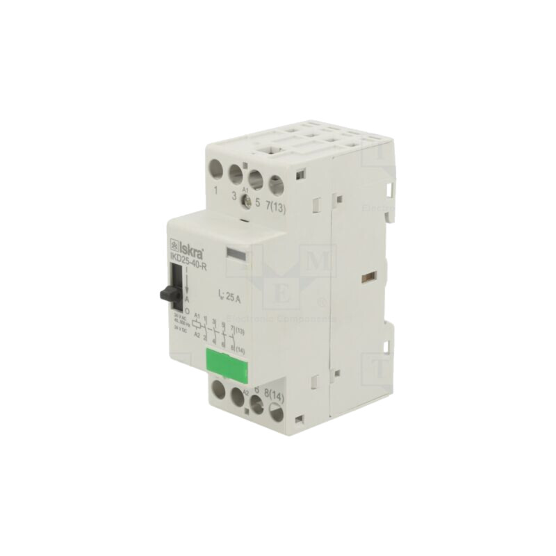 Contactor: 4-polar pt.instalaţii; 25A; 24VAC,24VDC; NO x4; IKD-R