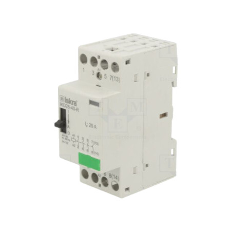 Contactor: 4-polar pt.instalaţii; 25A; 24VAC,24VDC; NO x4; IKD-R