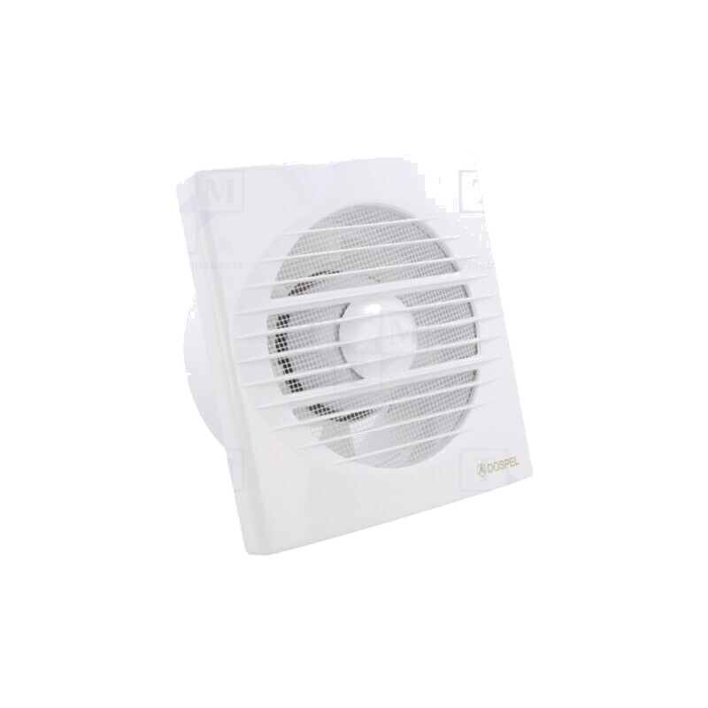 Ventilator: AC; axial; 230VAC; Ø118mm; 150m3/h; 46dBA; glisare; IPX4