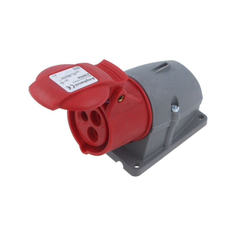 Conector: alimentare AC trifazate; IP&S; 415V; soclu; mamă; PIN: 3