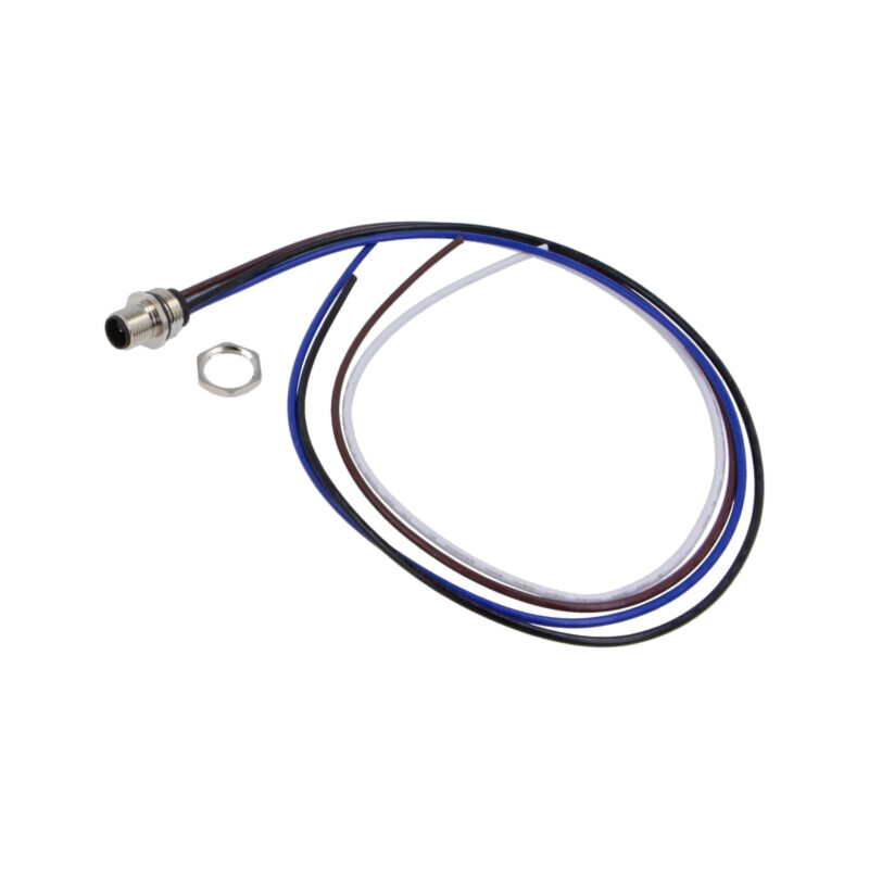Conector: M12; soclu; tată; 16A; 63V; PIN: 4; IP67; drept; cabluri