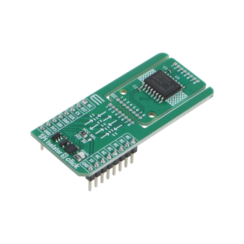 Click board; Comp: 4DIR1421HXUMA1; placă prototip; izolator