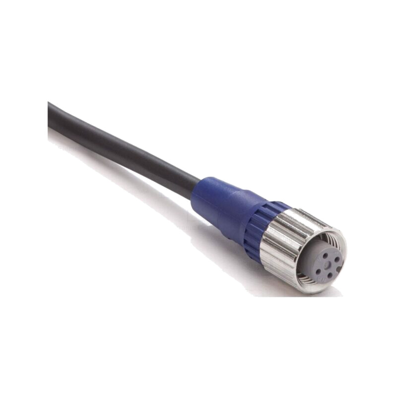 Cablu: pentru senzori/automatizări; M12; PIN: 4; drept; 10m; mufă