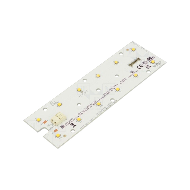 Baretă LED; W: 45mm; L: 146mm; Nr.diode: 12; CRImin: 80; 4000K; 530mA