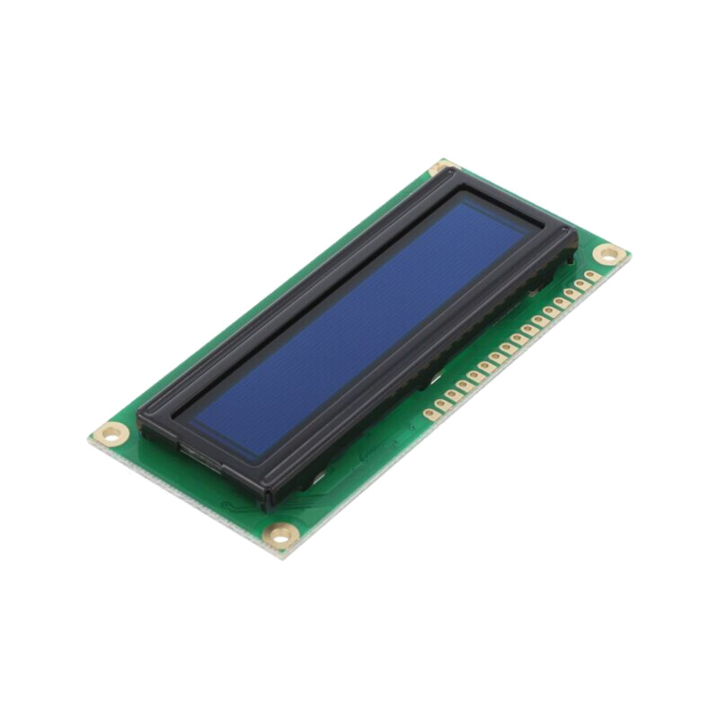 Afişaj: OLED; grafic; 2,4"; 100x16; Dim: 80x36x10mm; galbenă; PIN: 16