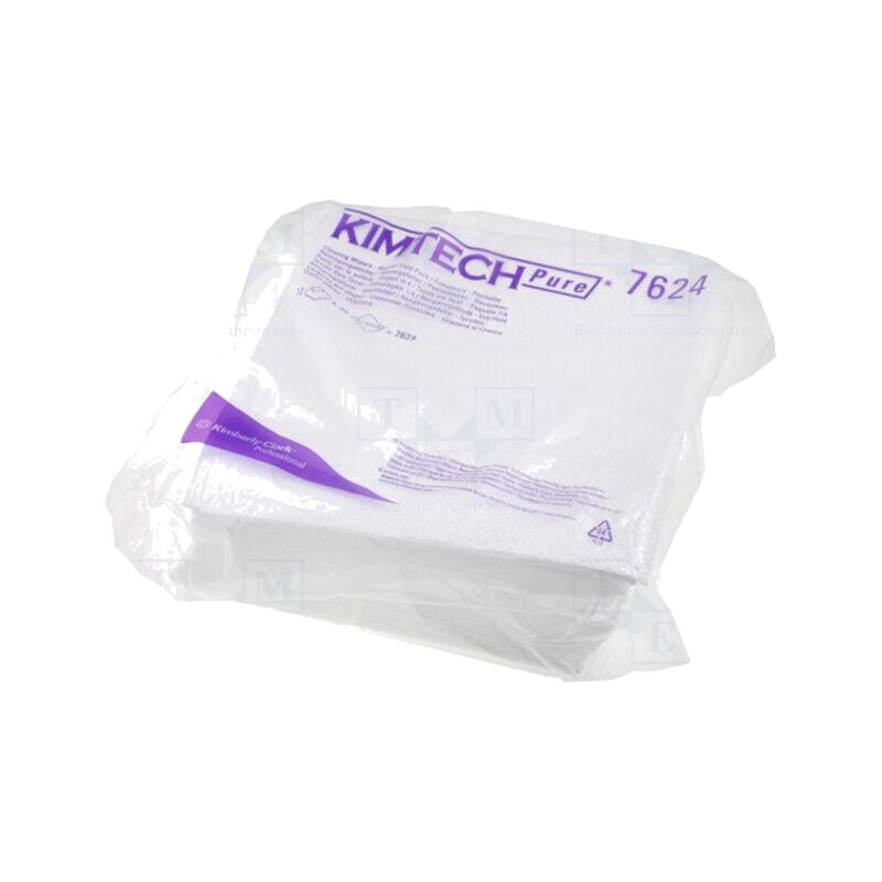 Şerveţel: cârpă; 35buc; uscate; Clasificare cleanroom: ISO 4; albă