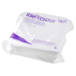 Şerveţel: cârpă; 35buc; uscate; Clasificare cleanroom: ISO 4; albă